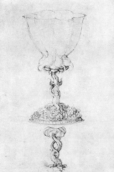 Albrecht Durer Design of a Goblet with a Variant of the Base oil painting image
